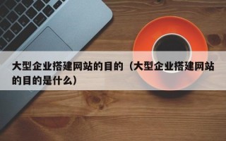 林芝大型企业搭建网站的目的（大型企业搭建网站的目的是什么）